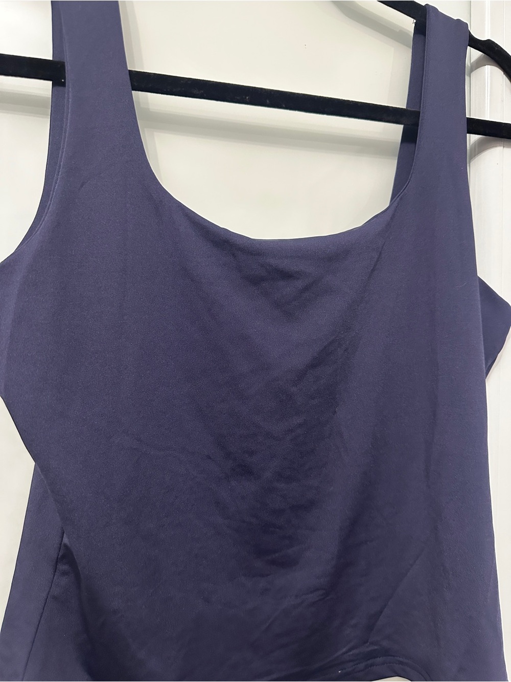 SHEIN Dark Navy Scoop Neck Tank Top